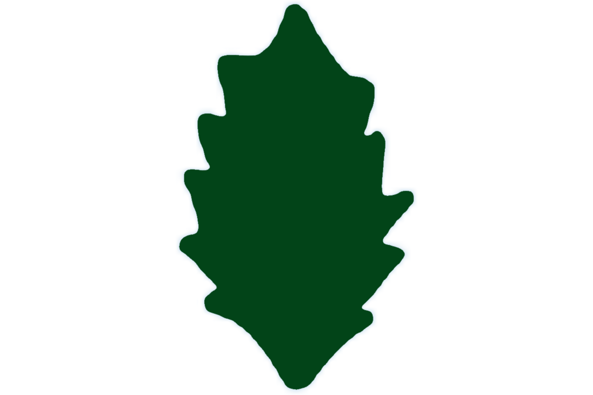 Plakfiguren hulstblad groen, 400 stuks